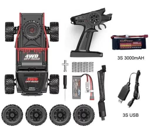 Truck Télécommandé Brushless 4