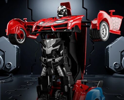 transformation de la Voiture télécommandée spiderman