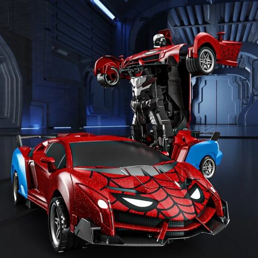 fonctionnement de la Voiture télécommandée spiderman