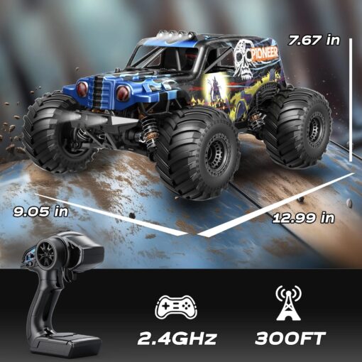 Voiture télécommandée 52km/h dimensions